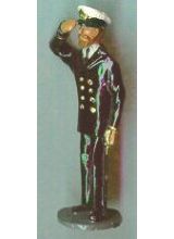 Officer Hand Salute - Winter Dress Uniform