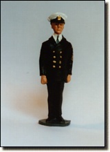 PO/CPO at Attention - Winter Dress Uniform