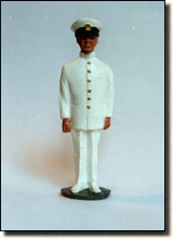 PO/CPO at Attention - Summer Dress Uniform