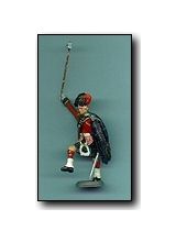 Drum Major Black Watch 1990 Halting